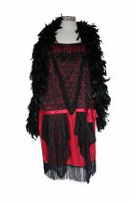 Ladies 1920s 1930s Flapper Charleston costume Size 12 - 14